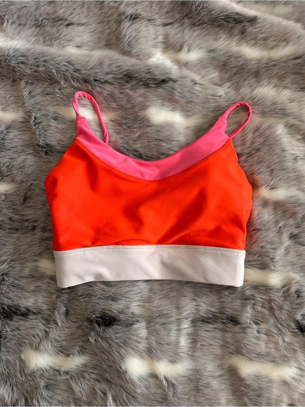 SAGE COLLECTIVE Colorblock Sport Bra sz XS